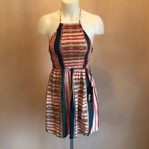 NWT Open Back Lulus Halter Dress